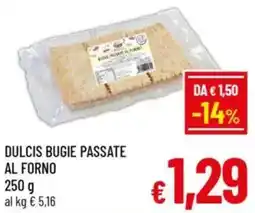 A&O Dulcis bugie passate al forno offerta