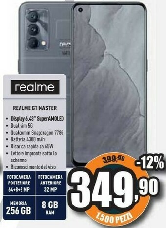 Unieuro Gt master offerta