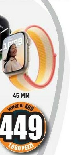 Unieuro Watch series 7 45mm offerta