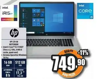 Unieuro 470 g8 notebook offerta