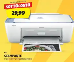 ALDI HP STAMPANTE modello HP DeskJet2822/2823e offerta