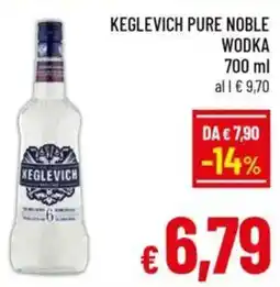 A&O Keglevich pure noble wodka offerta