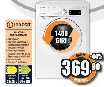 Unieuro Lavasciuga ewde861483witn offerta