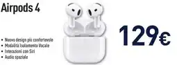 Unieuro Airpods 4 offerta