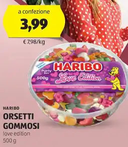 ALDI Haribo orsetti gommosi offerta