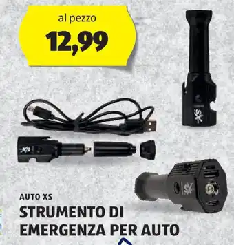 ALDI Auto xs strumento di emergenza per auto offerta