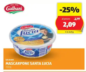 ALDI Galbani mascarpone santa lucia offerta