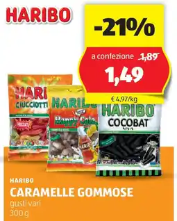 ALDI Haribo caramelle gommose offerta