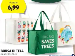 ALDI Borsa di tela offerta