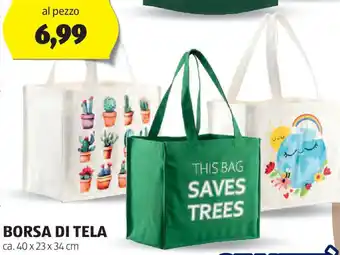 ALDI Borsa di tela offerta