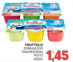 Eté FRUTTOLO Formaggio fra/per/ban misto offerta