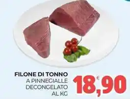 Eté FILONE DI TONNO A pinnegialle decongelato offerta