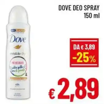 A&O Dove deo spray offerta