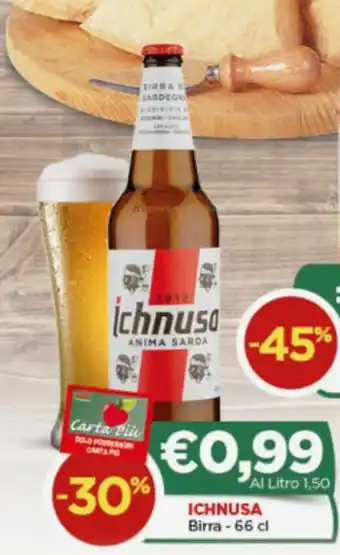 Crai Ichnusa Birra 66cl offerta