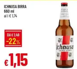 Galassia Ichnusa birra offerta