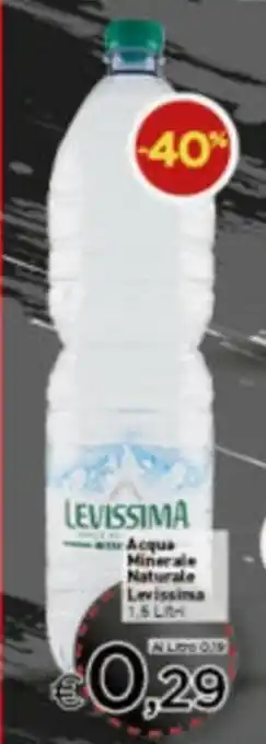Crai Levissima Acqua Mineral Naturale 1,5 Litri offerta