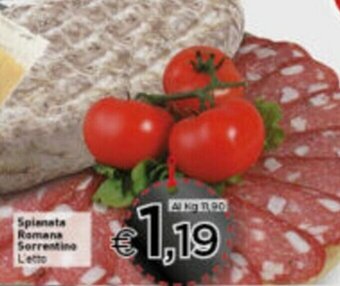 Crai Spianata Romana Sorrentino offerta