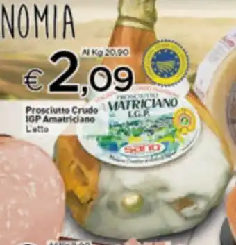 Crai Amatriciano Prosciutto Crudo IGP offerta
