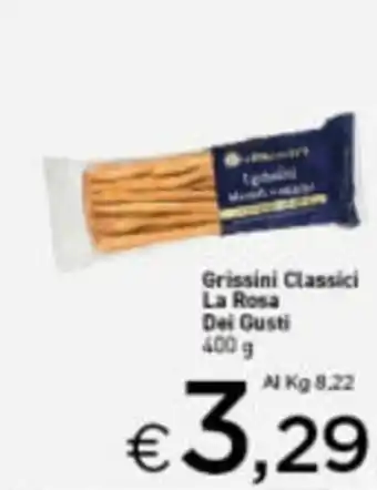 Crai Grissini Classici La Rosa Dei Gusti 400g offerta
