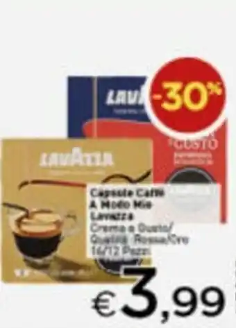 Crai Lavazza Capsule Caffè A Modo Mio 16/12 Pezzi offerta