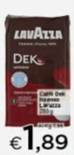 Crai Lavazza Caffe Dek Intenso 250g offerta