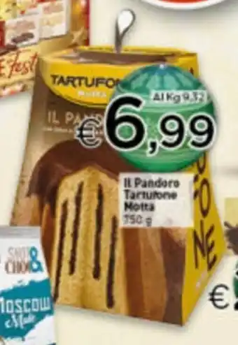 Crai Motta Il Pandoro Tartufone 750g offerta