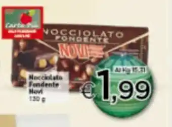 Crai Novi Nocciolato Fondente 130g offerta