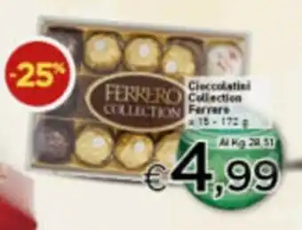 Crai Ferrero Cioccolatini Collection x 15 172g offerta