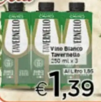 Crai Tavernello Vino Bianco 250ml x 3 offerta