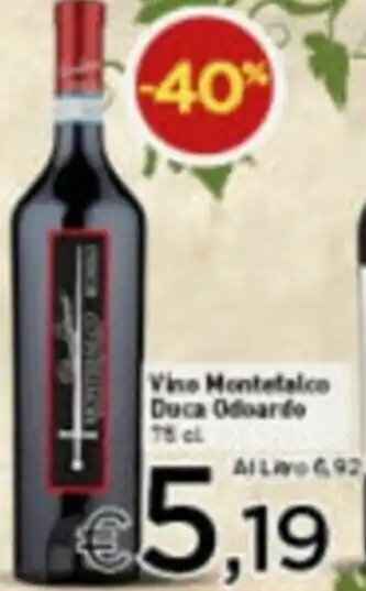 Crai Duca Odoardo Vino Montefalco 75cl offerta