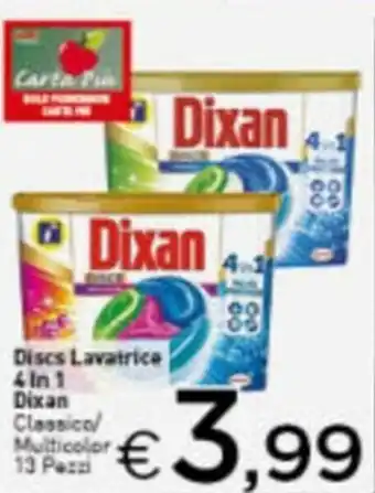 Crai Dixan Discs Lavatrice 4 in 1 13 pezzi offerta