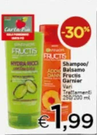 Garnier Fructis Shampoo/Balsamo 250/200ml