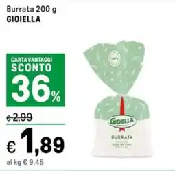 Iper La Grande Burrata GIOIELLA offerta