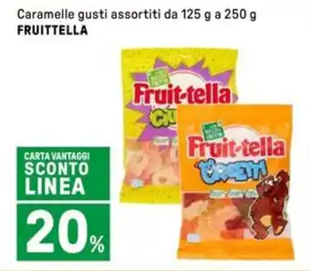 Iper La Grande Caramelle gusti assortiti FRUITTELLA offerta