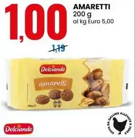 Eurospin Amaretti Dolciando offerta