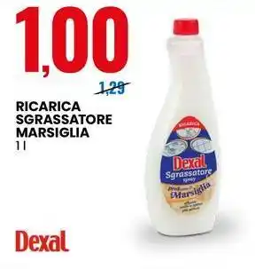 Eurospin Dexal Ricarica sgrassatore marsiglia offerta