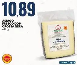 Eurospin Asiago fresco dop crosta nera offerta