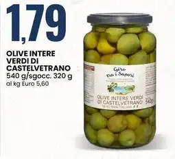 Eurospin Olive intere verdi di castelvetrano offerta