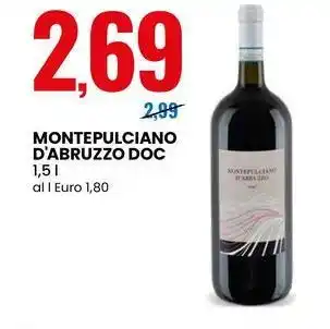 Eurospin Montepulciano d'abruzzo doc offerta