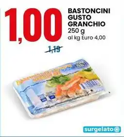 Eurospin Bastoncini gusto granchio offerta