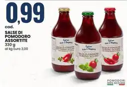 Eurospin Salse di pomodoro assortite offerta