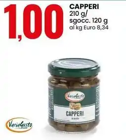 Eurospin Capperi VariaGusto offerta