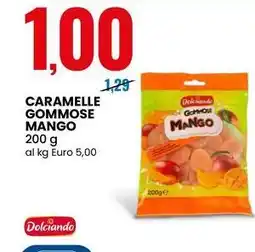 Eurospin Caramelle gommose mango Dolciando offerta