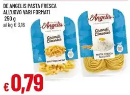 Galassia De angelis pasta fresca all'uovo vari formati offerta