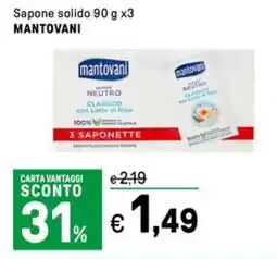 Iper La Grande Sapone solido MANTOVANI offerta