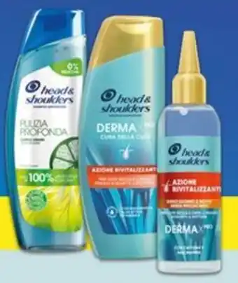 Iper La Grande Shampoo, Balsamo o Trattamento Derma o Pulizia Profonda HEAD & SHOULDERS offerta