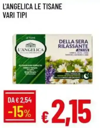 Galassia L'angelica le tisane vari tipi offerta