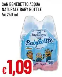 Galassia San benedetto acqua naturale baby bottle offerta