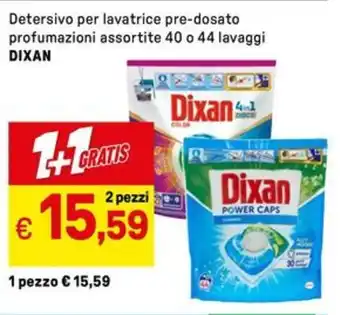 Iper La Grande Detersivo per lavatrice pre-dosato DIXAN offerta