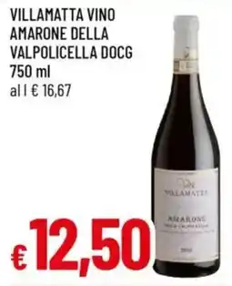 Galassia Villamatta vino amarone della valpolicella docg offerta